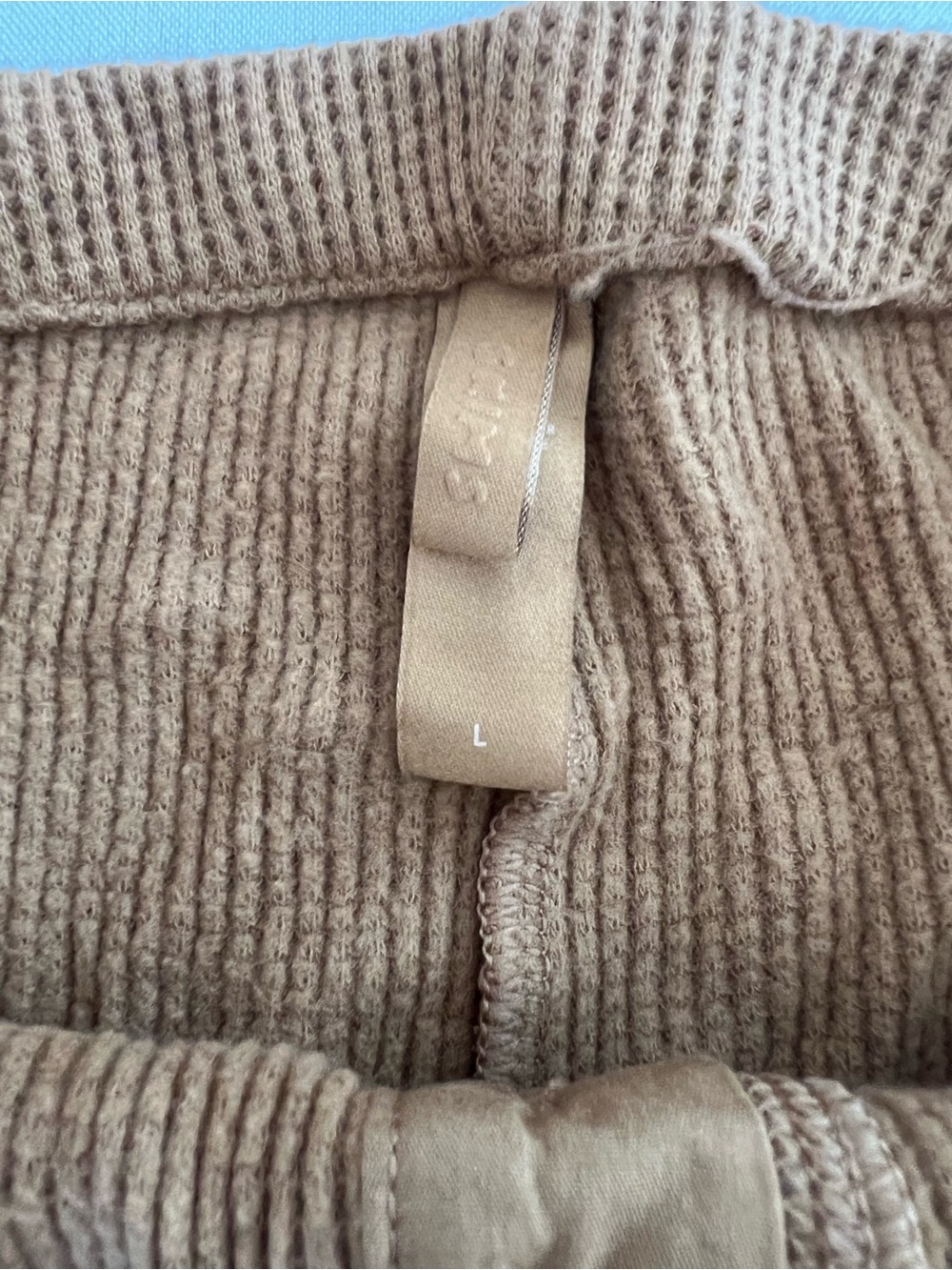 SKIMS Ribbed Button Front Two-Piece Set - Picture 6 of 7
